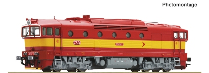 Roco 7310055 - H0 - Diesellok 754, ČSD, Ep. IV-V - DC-Sound